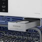 Samsung Bespoke 2-Piece Kitchen Package with White Bespoke 30" Single Wall Oven and Black 30" Induction Cooktop, , large