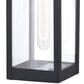 Vaxcel Kinzie 14.25" 1-Light Outdoor Wall Sconce in Textured Black, , large