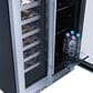 Elica 4.8 Cu. Ft. French Door Beverage and Wine Center in Stainless Steel, , large