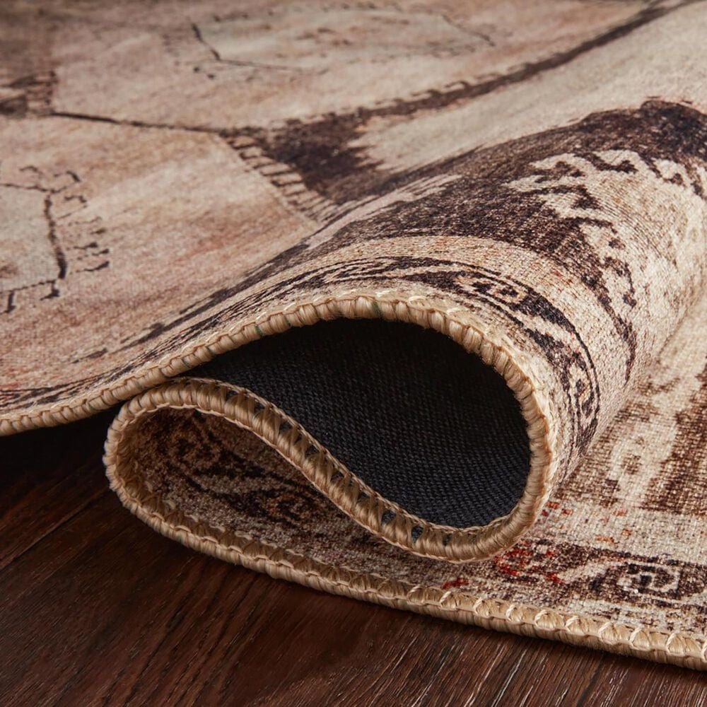 Loloi II Wynter 3&#39;6&quot; x 5&#39;6&quot; Graphite and Blush Area Rug, , large
