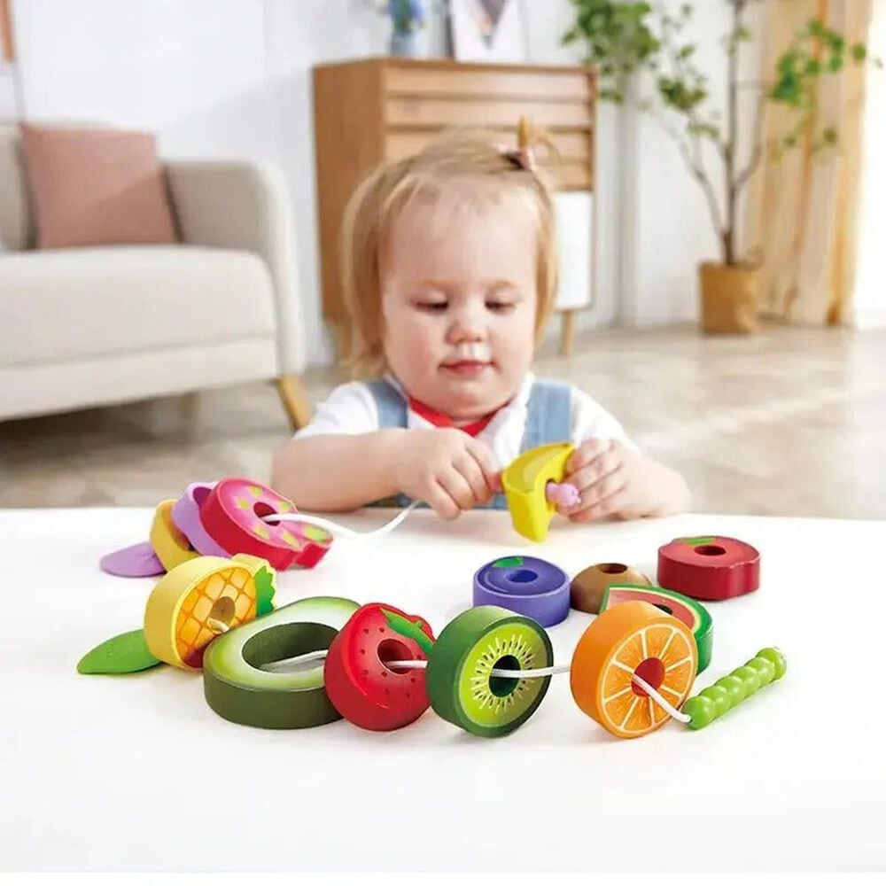 Hape Toys Caterpillar Fruit Feast Set in Multicolor, , large
