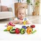 Hape Toys Caterpillar Fruit Feast Set in Multicolor, , large