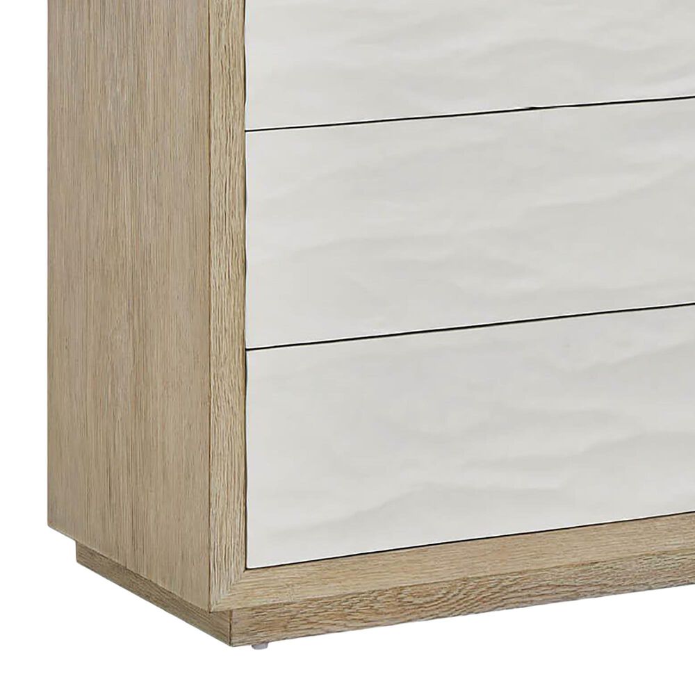 Furniture Worldwide Oasis 3-Drawer Dresser Only in Dockside and White, , large