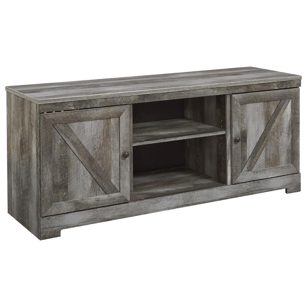 Signature Design by Ashley Wynnlow 63.5" TV Stand in Rustic Gray, , large