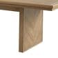 Furniture of America Virex Rectangle Extendable Dining Table in Natural, , large