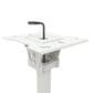 Kanto Adjustable TV Ceiling Mount for 37" - 70" TVs in White, , large