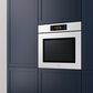 Samsung Bespoke 2-Piece Kitchen Package with White Bespoke 30" Single Wall Oven and Black 30" Induction Cooktop, , large