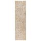 Surya Reina Light Gray, Light Brown, Medium Gray, Mustard and Tan 2"7" x 7"3" Runner, , large