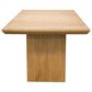 Millenium Sherbana Rectangular Dining Table in Light Brown - Table Only, , large