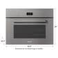 Miele 24" Smart Electric Single Wall Combi Steam Oven in Graphite Grey, , large