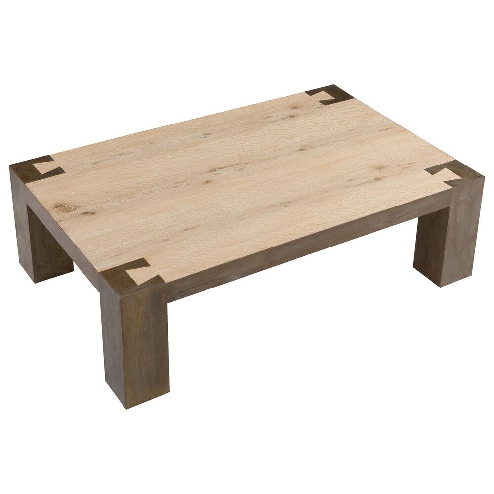 Fairfield Chair Wyatt Rectangular Cocktail Table in Natural, , large