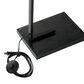 Maple and Jade Industrial Floor Lamp in Black, , large