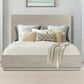 Blue River Abbey Queen Platform Bed in Silver Grey Oak, , large