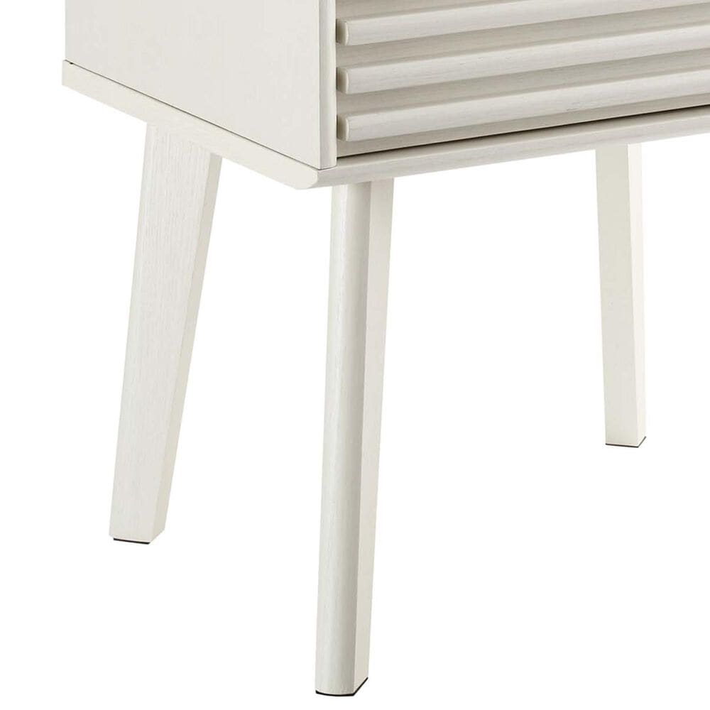 Modway Render End Table in White, , large