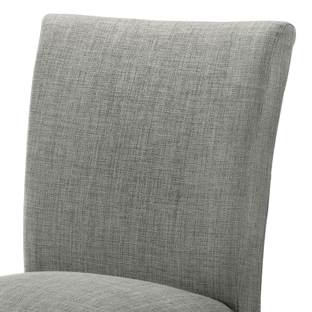 Coaster Cantley Dining Side Chair with Grey Cushion in Rich Brown, , large