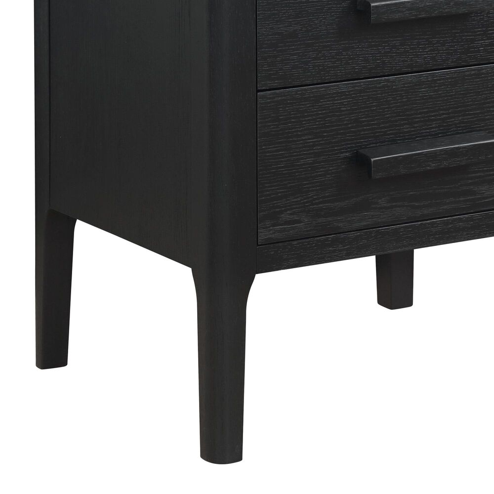 Linon Home Decor Wilcox Side Table in Black, , large