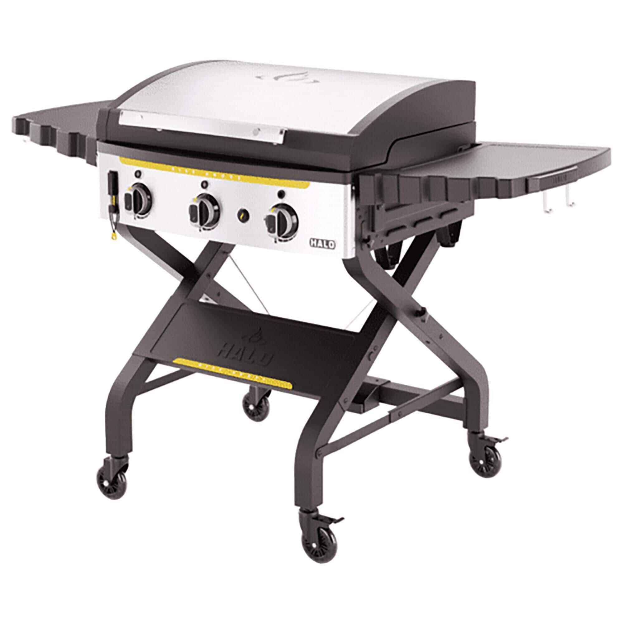 Halo Elite3B Outdoor Griddle in Black and Stainless Steel NFM