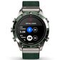 Garmin MARQ 2 Golfer AMOLED Smartwatch Silver Grade 5 Titanium Bezel Case with Green Nylon Band, , large