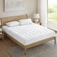 Hampton Park Cloud Soft Queen Overfilled Plush Hypoallergenic Down Alternative Waterproof Mattress Pad in White, , large