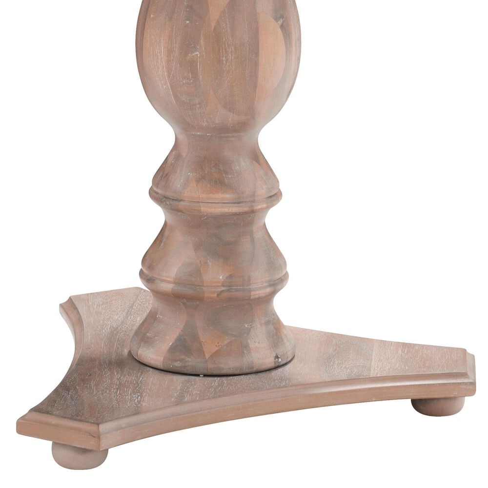 Linon Home Decor Stanton Round Side Table in Natural, , large