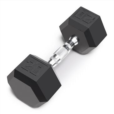 Impex, Inc 20 Lb Rubber Hex Dumbbell, , large