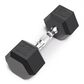 Impex, Inc 20 Lb Rubber Hex Dumbbell, , large