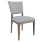 Classic Home Phillip Striped Upholstered Dining Chair in Blue and White, , large