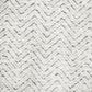 Safavieh Adirondack ADR104N-4R 4" x 4" Ivory/Charcoal Round Rug, , large