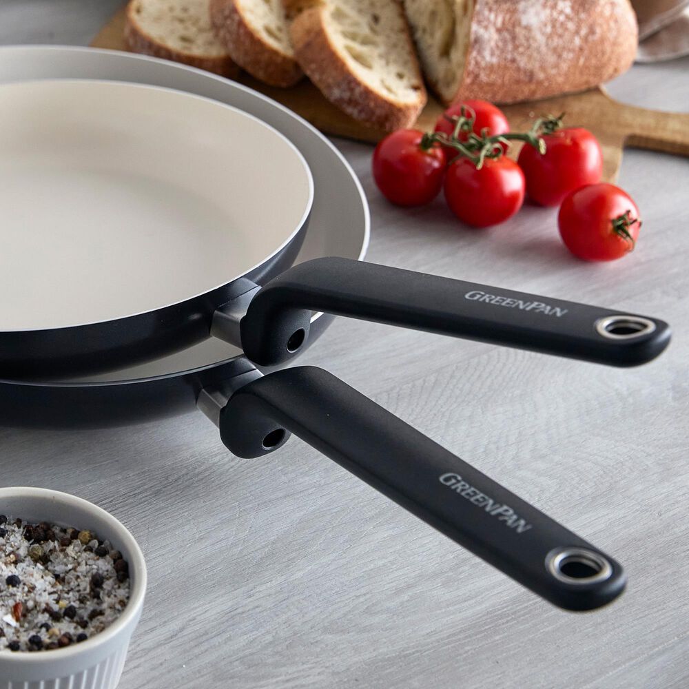 Green Pan Rio Advanced 2-Piece Frypan Set in Black, , large