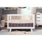 Babyletto Hudson 3-In-1 Convertible Crib and Toddler Conversion Kit in White and Washed Natural, , large