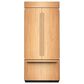 KitchenAid 20.8 Cu. Ft. Built-In French Door Bottom Mount Refrigerator with Platinum Interior in Panel Ready, , large