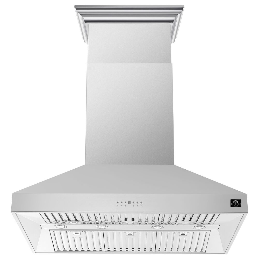 Forno Coppito 48" Island Range Hood in Stainless Steel, , large