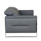 Nicoletti Calia Sofas Eminence Stationary Leather Sofa in Blu, , large