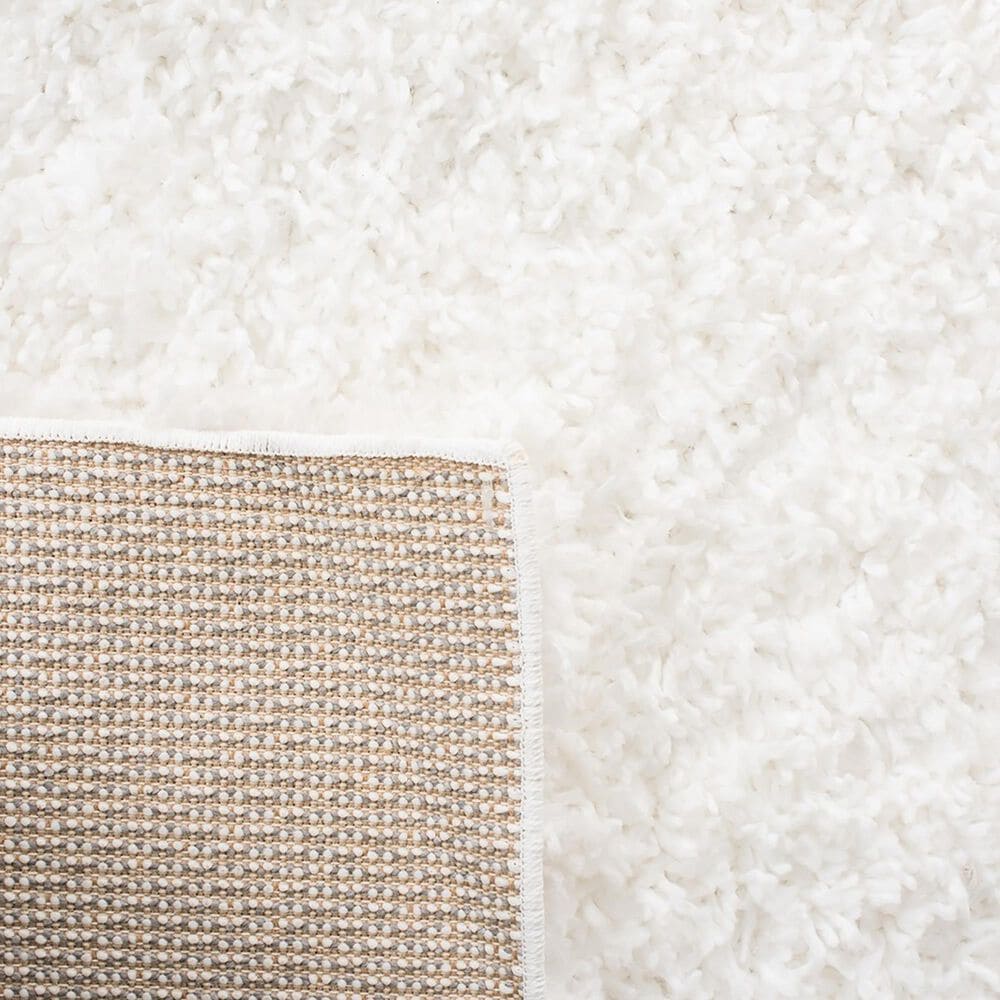Safavieh August Shag AUG200A 9&#39; x 12&#39; White Area Rug, , large