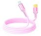 Pom Gear 6ft. 24k Lightning Cable in Rose Gold, , large