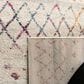 Safavieh Madison MAD798A 2"3" x 4" Ivory and Fuchsia Scatter Rug, , large