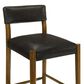 Armen Living Bennet Counter Height Stool in Rich Walnut, , large