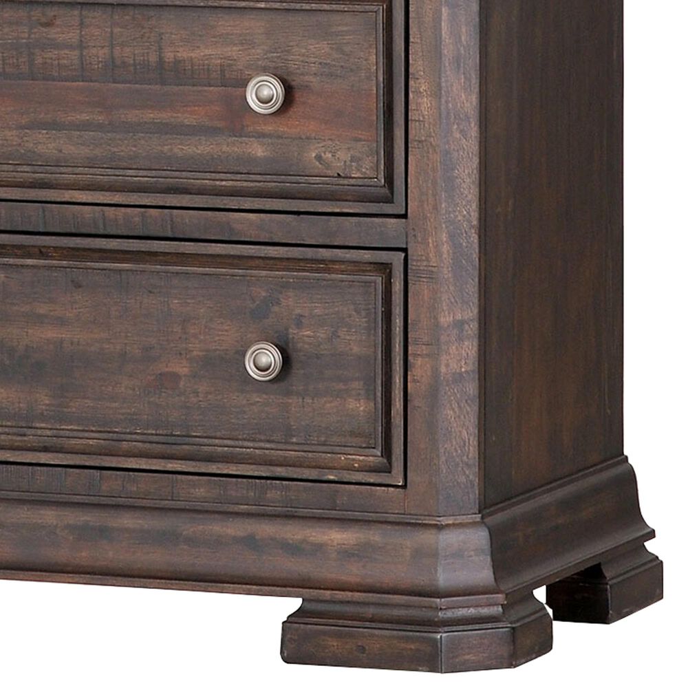 Napa Furniture Design Grand Louie 4-Piece Queen Bedroom Set in Black, , large
