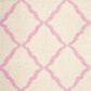 Safavieh Dallas Shag SGD257P 3" x 5" Ivory and Light Pink Area Rug, , large