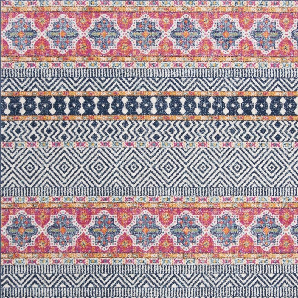 Safavieh Madison MAD797N 2&#39;3&quot; x 8&#39; Navy and Ivory Runner, , large
