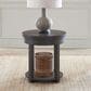 Belle Furnishings Weston End Table in Peppercorn, , large