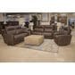 Catnapper Nico Manual Reclining Sofa in Walnut, , large