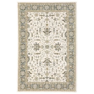 Oriental Weavers Andorra Oriental 9537P 8"6" x 11"7" Ivory Area Rug, , large