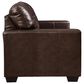 Ashley Santorine 4-Piece Stationary Living Room Set in Dark Brown, , large