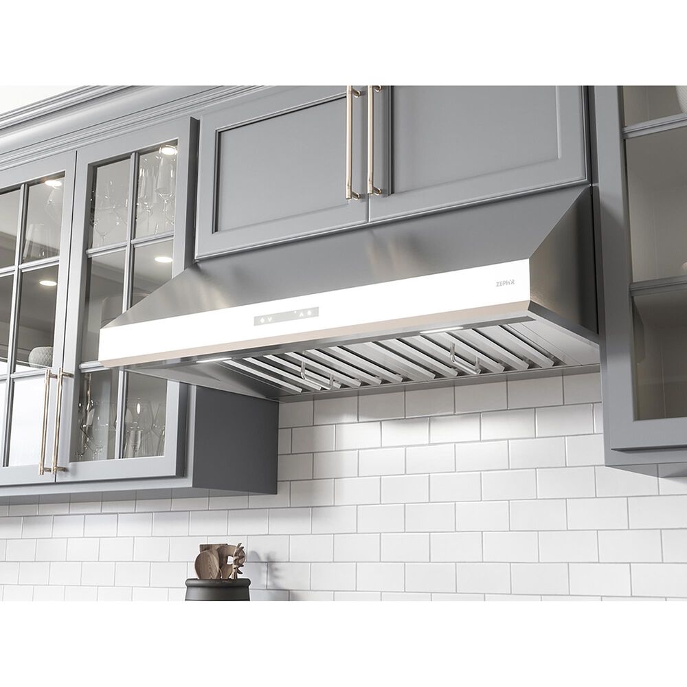 Zephyr Tidal I 36" Under-Cabinet Range Hood in Stainless Steel, , large