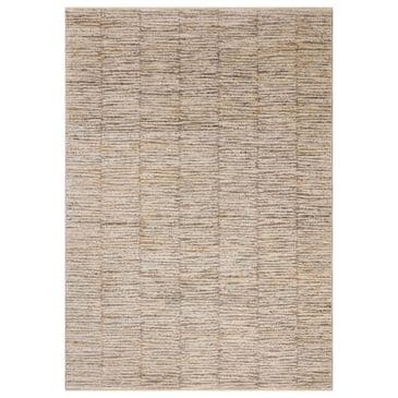 Loloi Nellie Beige and Fog 2" x 3" Area Rug, , large