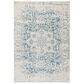 Safavieh Madison MAD603J 4" x 6" Teal and Ivory Area Rug, , large