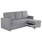 Lifestyle Solutions Mia Convertible Sofa in Light Gray, , large