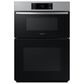 Samsung Bespoke 2-Piece Kitchen Package with Bespoke 30" Combination Wall Oven and 30" Gas Cooktop in Stainless Steel, , large