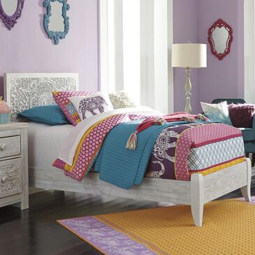 Signature Design by Ashley Paxberry 4 Piece Twin Bedroom Set in White Wash, , large